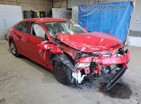 2HGFC2F57JH580264 2018 HONDA CIVIC Red 