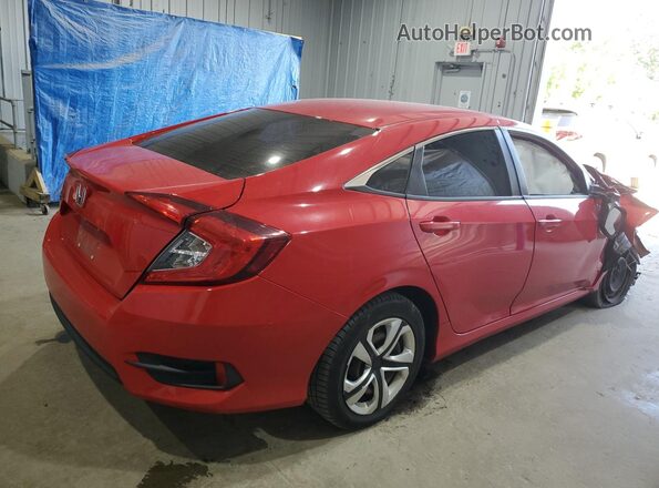 2HGFC2F57JH580264 2018 HONDA CIVIC Red 