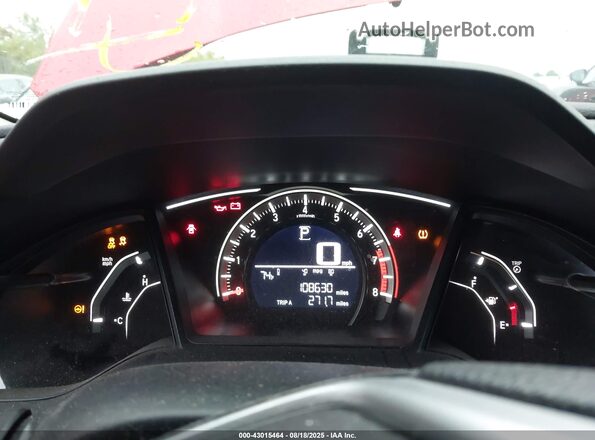 2HGFC2F58JH517593 2018 HONDA CIVIC Red 