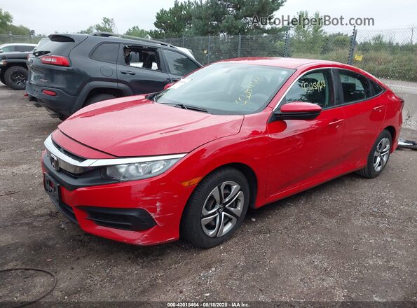 2HGFC2F58JH517593 2018 HONDA CIVIC Red 
