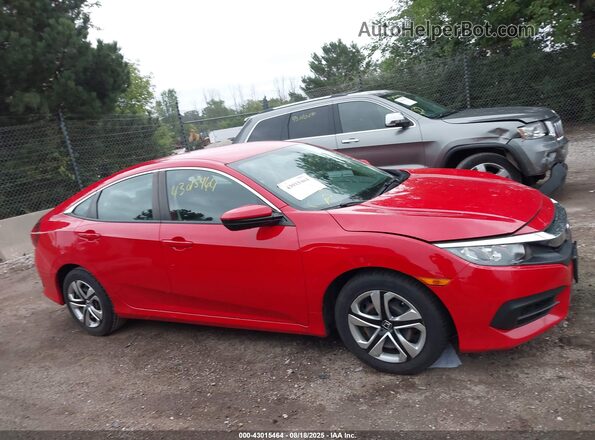 2HGFC2F58JH517593 2018 HONDA CIVIC Red 