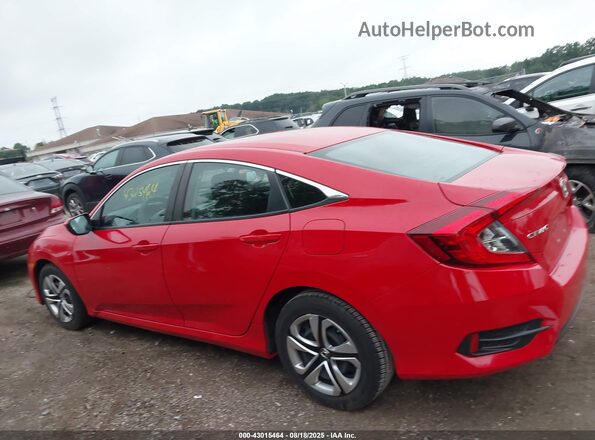 2HGFC2F58JH517593 2018 HONDA CIVIC Red 
