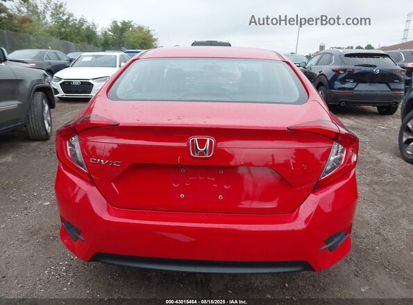 2HGFC2F58JH517593 2018 HONDA CIVIC Red 