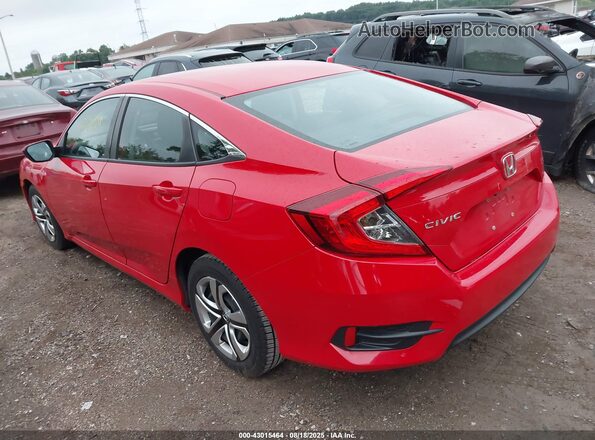 2HGFC2F58JH517593 2018 HONDA CIVIC Red 