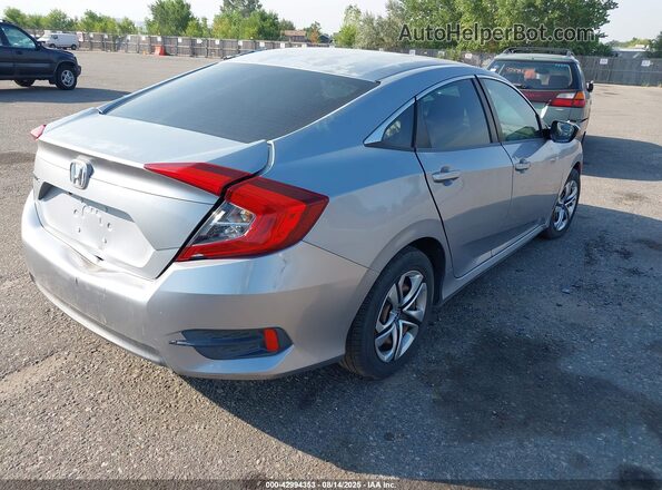 2HGFC2F59JH528196 2018 HONDA CIVIC Серый Задняя правая четверть