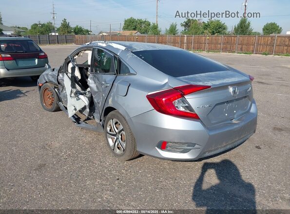 2HGFC2F59JH528196 2018 HONDA CIVIC Серый Задняя левая четверть