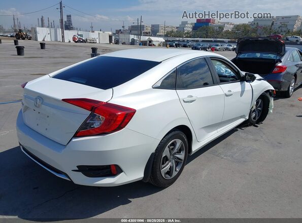 2HGFC2F61LH533310 2020 HONDA CIVIC White Trasero derecho