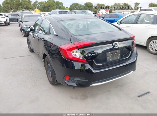 2HGFC2F64MH521945 2021 HONDA CIVIC Black უკანა მარცხენა