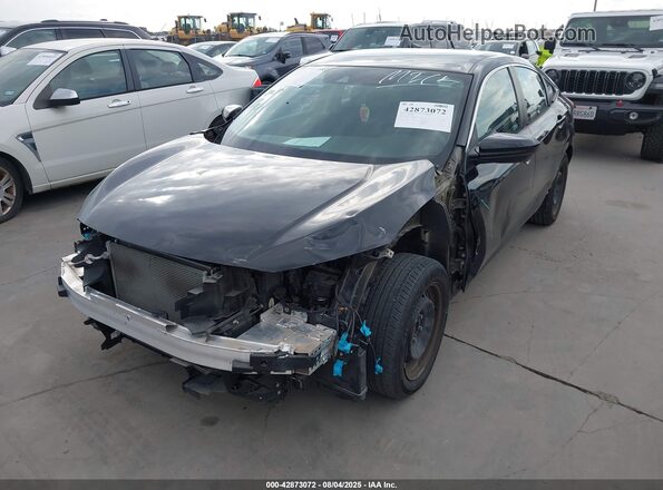 2HGFC2F64MH521945 2021 HONDA CIVIC Black წინა მარცხენა ხედი სამი მეოთხედიდან