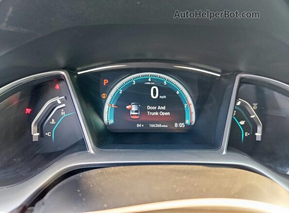 2HGFC2F74JH503448 2018 HONDA CIVIC Черный 