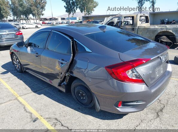 2HGFC2F77JH574000 2018 HONDA CIVIC Gray 
