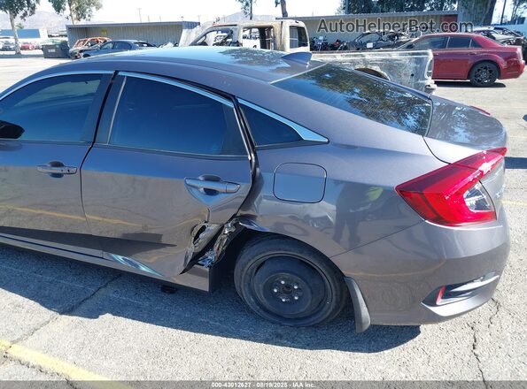 2HGFC2F77JH574000 2018 HONDA CIVIC Gray 
