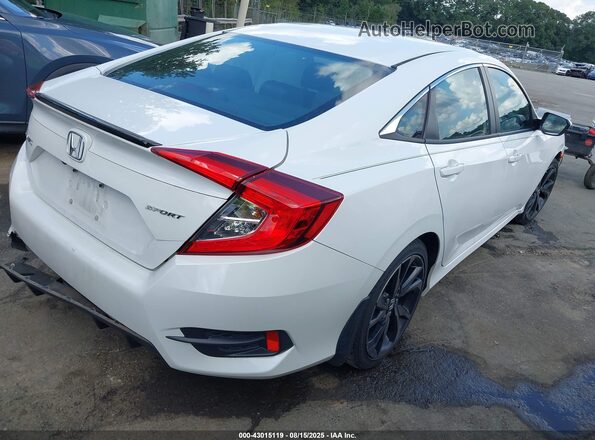 2HGFC2F80MH522544 2021 HONDA CIVIC White Հետևի աջ