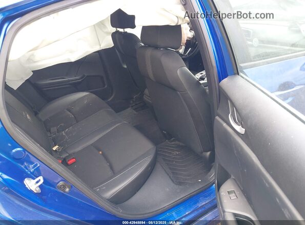 2HGFC2F82MH506443 2021 HONDA CIVIC Blue Widok naklejki z numerem VIN