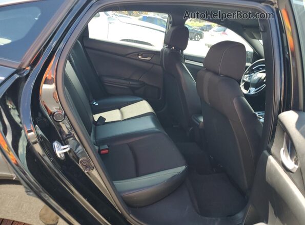 2HGFC2F82MH531424 2021 HONDA CIVIC Черный Вид задних сидений