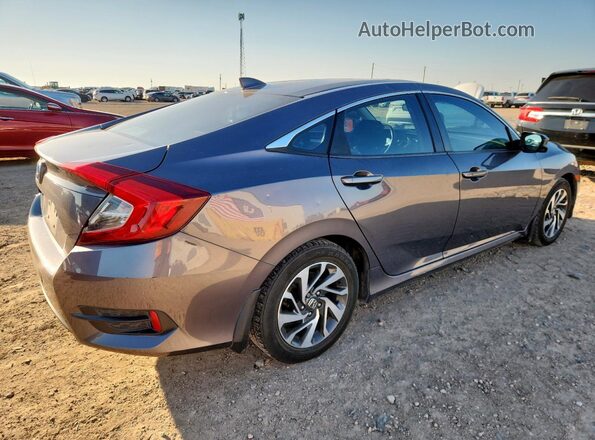 2HGFC2F85JH527458 2018 HONDA CIVIC Gray 