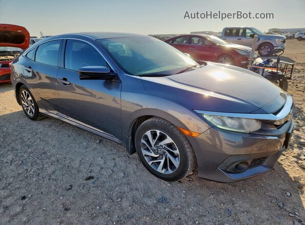 2HGFC2F85JH527458 2018 HONDA CIVIC Gray 