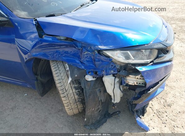 2HGFC2F87LH504721 2020 HONDA CIVIC Blue წინა ხედი