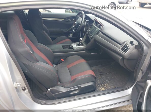2HGFC3A52LH751292 2020 HONDA CIVIC Silver Вид салону спереду