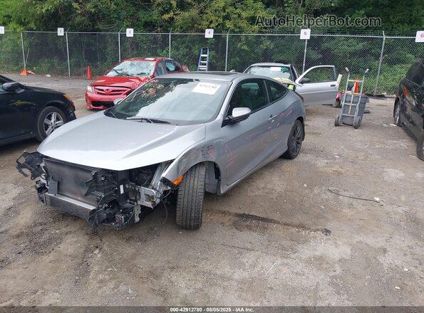 2HGFC3A52LH751292 2020 HONDA CIVIC Silver Передня ліва чверть
