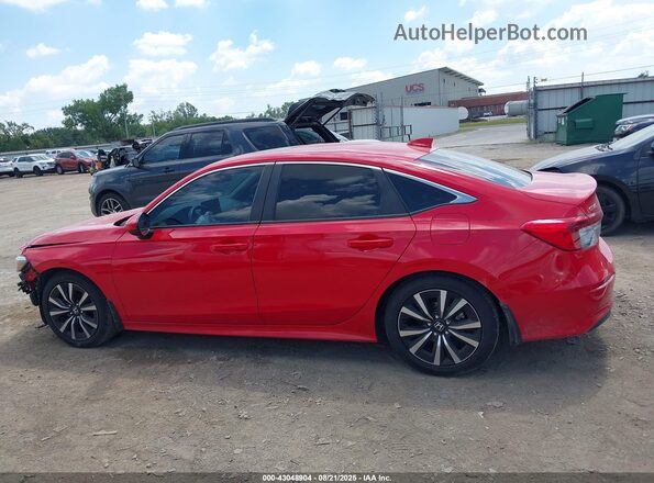 2HGFE1F77NH305778 2022 HONDA CIVIC Red 360 interior view