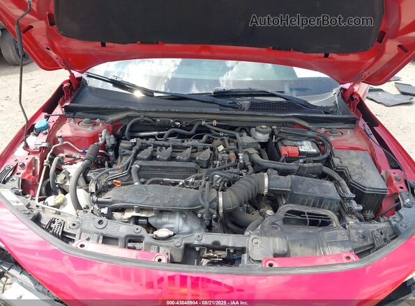 2HGFE1F77NH305778 2022 HONDA CIVIC Red Rear view