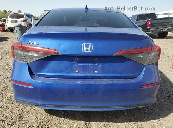 2HGFE1F7XRH306994 2024 HONDA CIVIC Blue Vista trasera