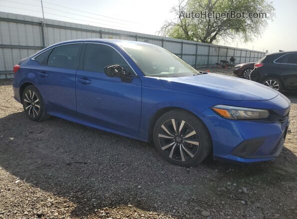 2HGFE1F7XRH306994 2024 HONDA CIVIC Blue Delantero derecho