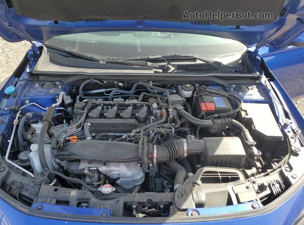 2HGFE1F7XRH306994 2024 HONDA CIVIC Blue Vista interior trasera