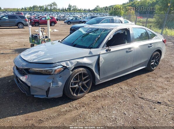 2HGFE2F54SH577754 2025 HONDA CIVIC Серый Передняя левая четверть