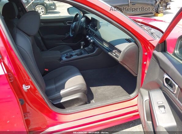 2HGFE2F55NH609051 2022 HONDA CIVIC Red Front interior view