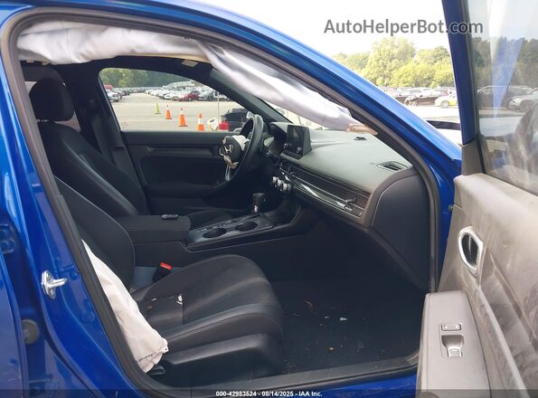 2HGFE2F58PH526233 2023 HONDA CIVIC Blue Widok wnętrza z przodu