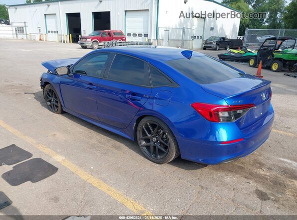 2HGFE2F58PH526233 2023 HONDA CIVIC Blue Tył lewy