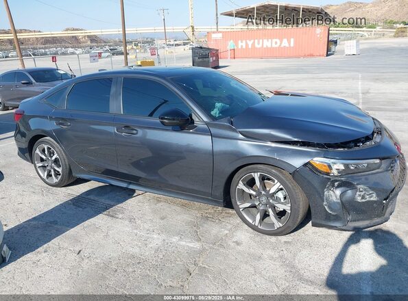 2HGFE4F84SH337478 2025 HONDA CIVIC Черный Вид задней части салона