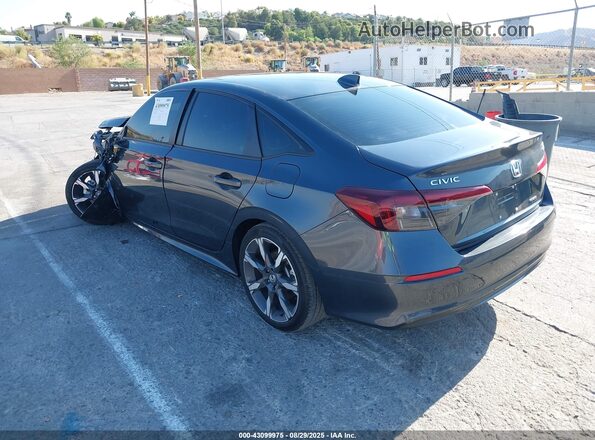 2HGFE4F84SH337478 2025 HONDA CIVIC Черный Задняя левая четверть
