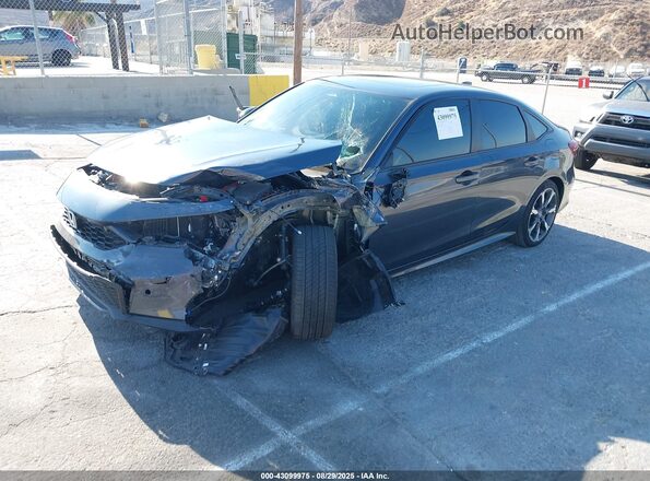 2HGFE4F84SH337478 2025 HONDA CIVIC Черный Передняя левая четверть