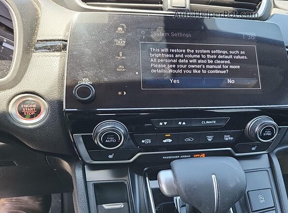2HKRW2H50MH684686 2021 HONDA CR-V  Widok wnętrza z tyłu