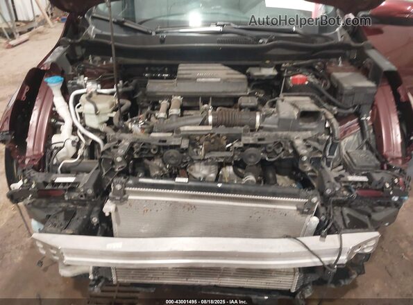 2HKRW2H58JH649180 2018 HONDA CR-V Темно-бордовый 