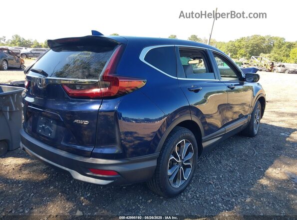 2HKRW2H84LH678317 2020 HONDA CR-V Синий Задняя правая четверть
