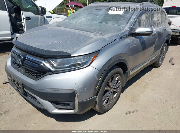 2HKRW2H90MH660987 2021 HONDA CR-V Серебряный Передняя левая четверть