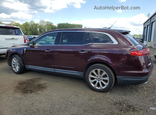 2LMHJ5AT2KBL00484 2019 LINCOLN MKT Burgundy Հետևի ձախ