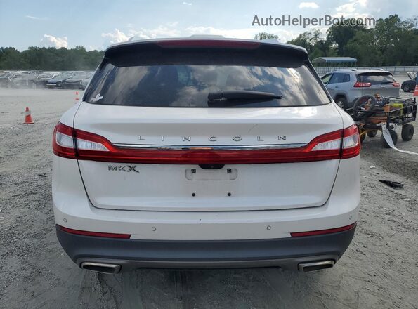 2LMPJ6LR6JBL40312 2018 LINCOLN MKX White 