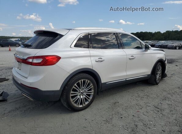 2LMPJ6LR6JBL40312 2018 LINCOLN MKX White 