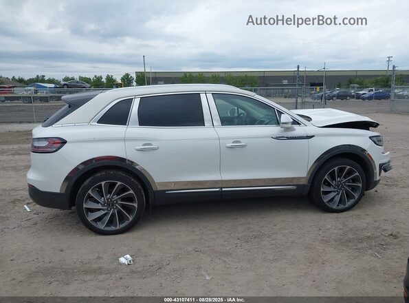 2LMPJ8K91LBL10666 2020 LINCOLN NAUTILUS White Սալոնի հետևի տեսք