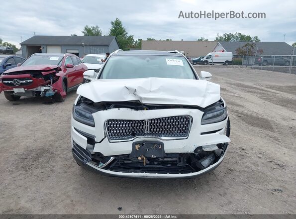 2LMPJ8K91LBL10666 2020 LINCOLN NAUTILUS White Սարքավորումների վահանակի տեսք