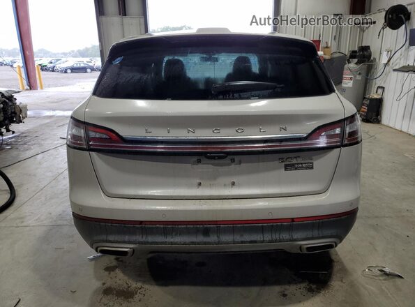2LMPJ8L94KBL42783 2019 LINCOLN NAUTILUS Beige უკანა ხედი