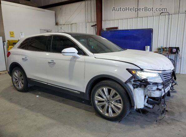 2LMPJ8LP6GBL67531 2016 LINCOLN MKX White Առջևի աջ