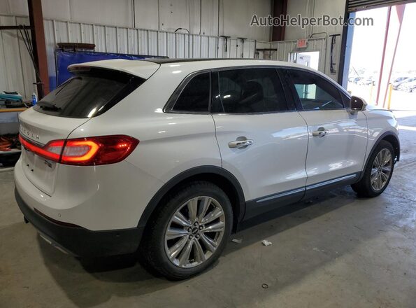 2LMPJ8LP6GBL67531 2016 LINCOLN MKX White Հետևի աջ