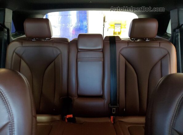 2LMPJ8LP6GBL67531 2016 LINCOLN MKX White Հետևի նստատեղերի տեսք