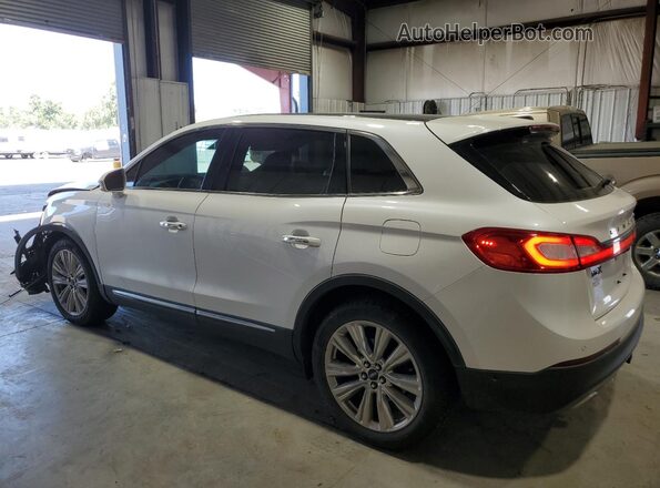 2LMPJ8LP6GBL67531 2016 LINCOLN MKX White Հետևի ձախ